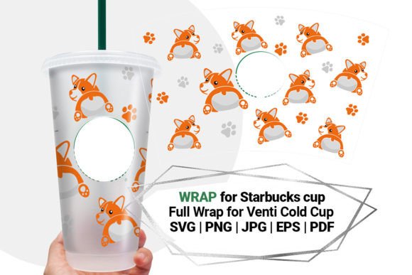 Corgi Wrap Graphics for Starbucks Craft Branding