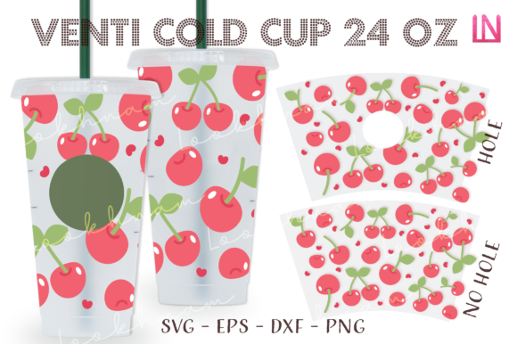 Giant Cherry 24 Oz Venti Cup Wrap: Graphics & Crafts Review