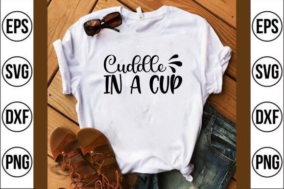 Hot Cocoa SVG Design: Cuddle in a Cup