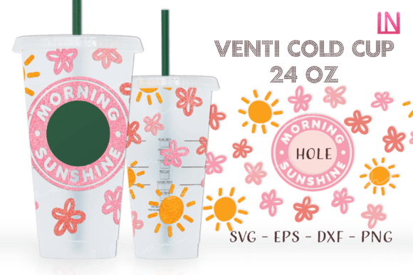 Morning Sunshine Flower Venti Wrap SVG: Graphics & Crafts Review