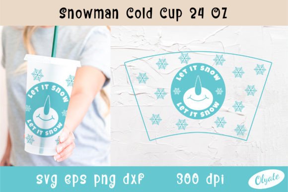 Snowman Cold Cup 24 OZ. Christmas Cold C Review
