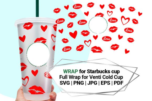 Valentine's Day Wrap for Starbucks Cup Review