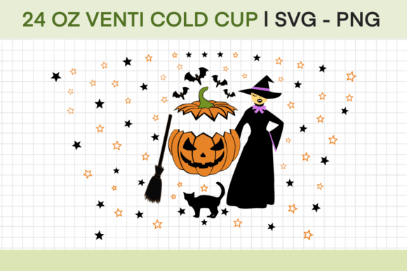 Witch Pumpkin Cat Bloom Halloween SVG Review